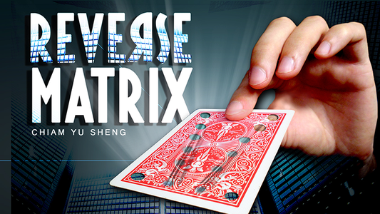 REVERSE MATRIX RED (Gimmicks and Online Instructions) by Chiam Yu Sheng - Trick - Wizard Magic Shop