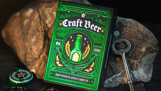 Beer Playing Cards by Fast Food Playing Card Company - Wizard Magic Shop