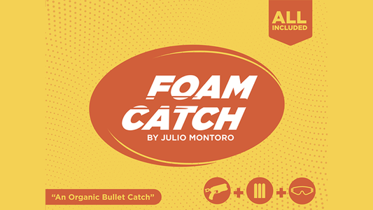 Foam Catch (Gimmicks and Online Instructions) by Julio Montoro - Trick - Wizard Magic Shop