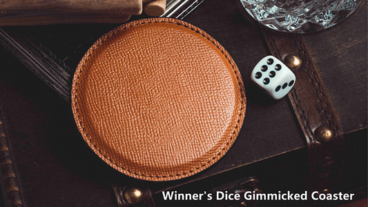 Winner's Dice Gimmicked Coaster (Gimmicks and Online Instructions) by Secret Factory - Wizard Magic Shop