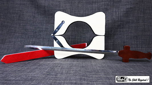 Sword Thru Neck (2 pcs items) by Mr. Magic - Trick - Wizard Magic Shop