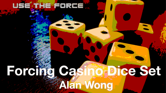 Forcing Casino Dice Set (8 ct.) by Alan Wong - Trick - Wizard Magic Shop
