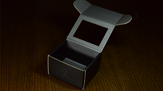 Carat XCHB Cardboard Half-Brick Box with Viewing Window - Wizard Magic Shop