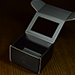Carat XCHB Cardboard Half-Brick Box with Viewing Window alternate view - Wizard Magic Shop