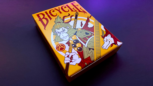 Bicycle Wukong Rebellion (Yellow) Playing Cards