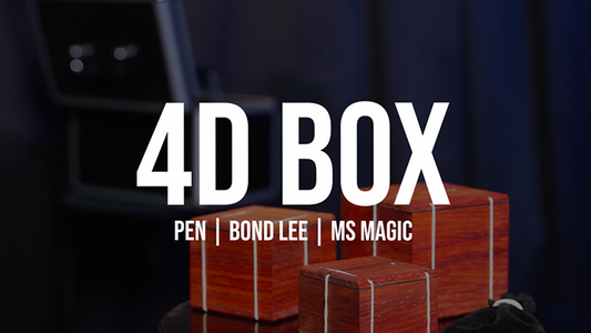 4D BOX (NEST OF BOXES) by Pen, Bond Lee & MS Magic - Trick - Wizard Magic Shop