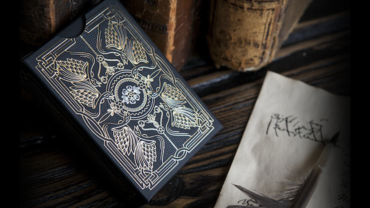 Shakespeare (Black) Playing Cards