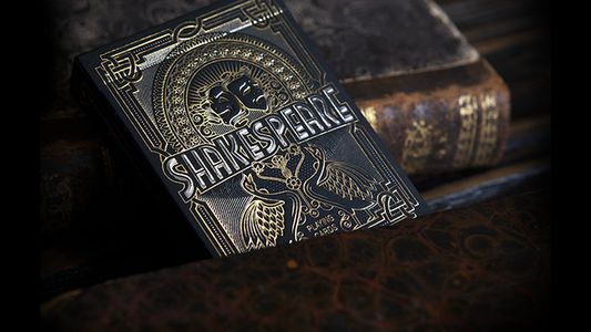 Shakespeare (Black) Playing Cards - Wizard Magic Shop