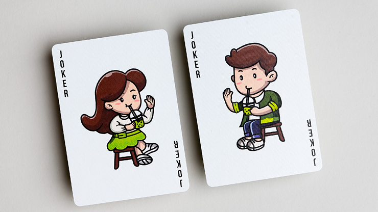 MATCHA BOBA Playing Cards by BaoBao Restaurant