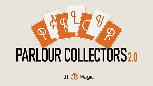Parlour Collectors 2.0 RED (Gimmicks and Online Instructions) by JT - Trick - Wizard Magic Shop
