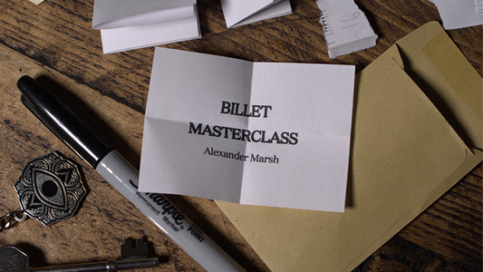 Billet Masterclass (Online Instructions plus Materials) by Alexander Marsh and The 1914 - Trick - Wizard Magic Shop