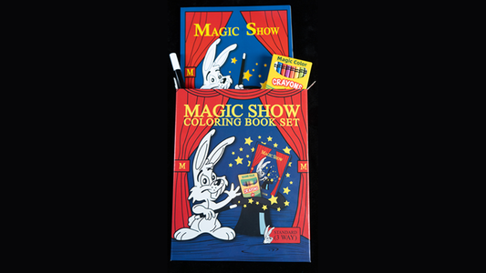 MAGIC SHOW Coloring Book STANDARD SET (3 way) by Murphy's Magic - Wizard Magic Shop