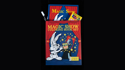 MAGIC SHOW Livre de coloriage DELUXE SET (4 voies) par Murphy's Magic 