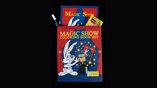 MAGIC SHOW Coloring Book DELUXE SET (4 way) by Murphy's Magic - Wizard Magic Shop