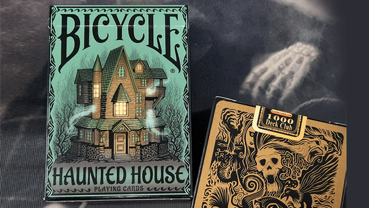 Bicycle Haunted House Playing Cards by Collectable Playing Cards - Wizard Magic Shop