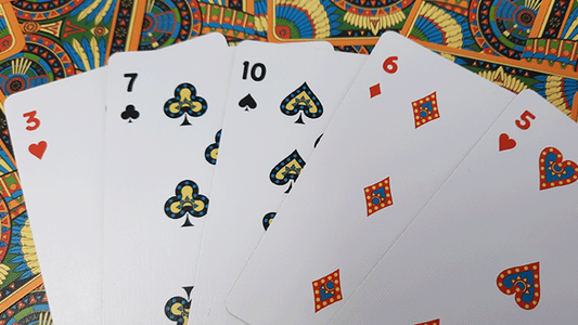 Bicycle Huitzilopochtli Playing Cards by Collectable Playing Cards alternate view - Wizard Magic Shop