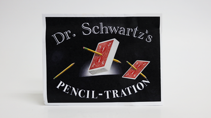 Dr. Schwartz's Pencil-Tration (Gimmicks et instructions en ligne) par Martin Schwartz - Astuce (la couleur du jeu peut varier) 