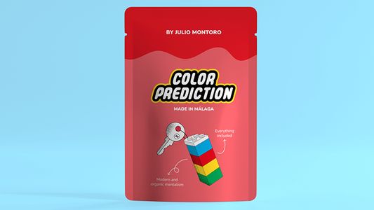COLOR PREDICTION (Gimmicks and Online Instructions) by Julio Montoro - Trick - Wizard Magic Shop