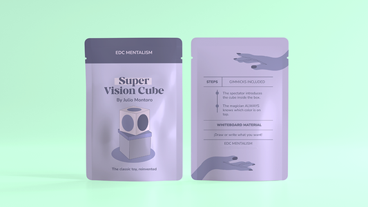 SUPER VISION CUBE (Gimmicks and Online Instructions) by Julio Montoro - Trick - Wizard Magic Shop