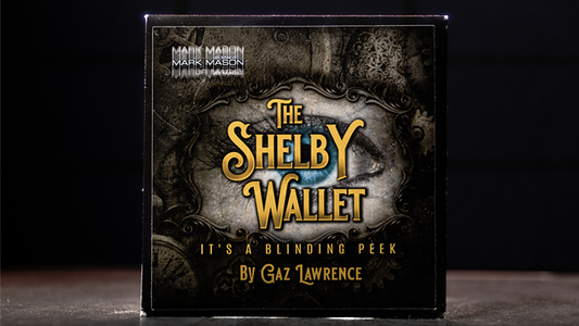 Shelby Wallet (Gimmicks and Online Instructions) by Gaz Lawrence and Mark Mason - Trick - Wizard Magic Shop