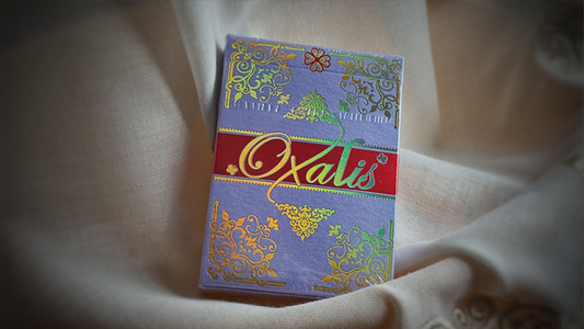 Oxalis V3 Purple Holo Special Edition Playing Cards - Wizard Magic Shop
