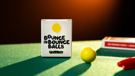 Bounce no Bounce Balls YELLOW by Murphy's Magic - Trick - Wizard Magic Shop