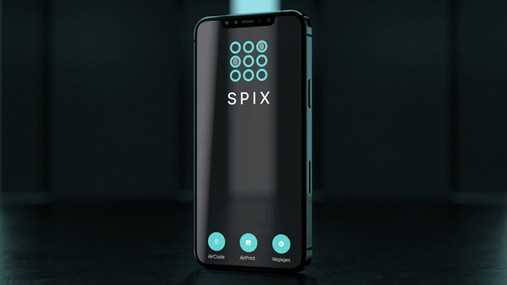 SPIX (Gimmick and Online Instructions) by Les French Twins & Magie-Factory