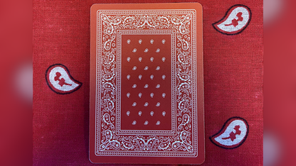 Bicycle Bandana Stripper (Red) Playing Cards