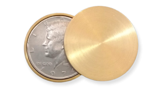 Marcel's Okito Box HALF DOLLAR SIZE (Gimmicks and Online Instructions) by Marcelo Manni - Trick alternate view - Wizard Magic Shop