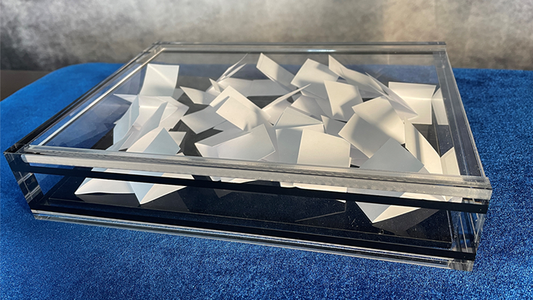 The Crystal Billet Box LARGE by David Regal - Trick alternate view - Wizard Magic Shop
