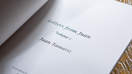 Letters from Juan Volume 1 by Juan Tamariz - Book alternate view - Wizard Magic Shop