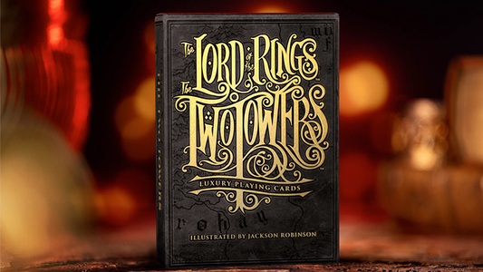 The Lord of the Rings - Two Towers Playing Cards (Gilded Edition) by Kings Wild - Wizard Magic Shop