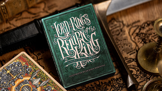 The Lord of the Rings - Return of the King Playing Cards by Kings Wild Project(Green) - Wizard Magic Shop