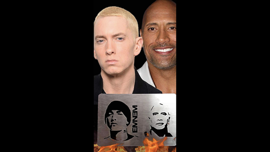 Celebrity Scorch (The ROCK & EMNEM) by Mathew Knight and Stephen Macrow - Wizard Magic Shop
