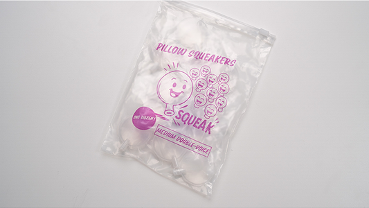 Pillow Squeaker Double Voice (12pk Medium) by Murphys Magic - Wizard Magic Shop