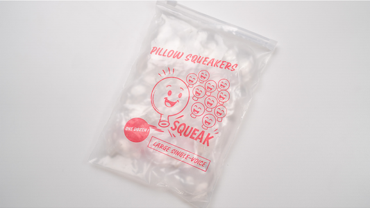 Pillow Squeaker Single Voice (12pk Large) by Murphys Magic - Wizard Magic Shop
