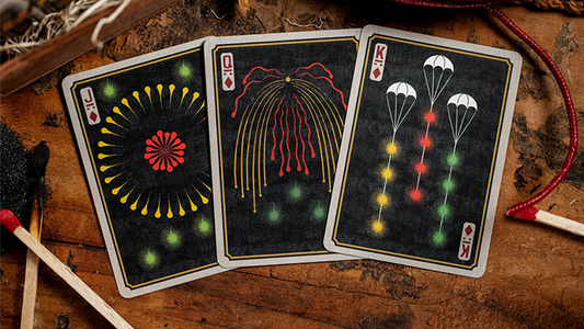 Flower of Fire Playing Cards by Kings Wild Project alternate view - Wizard Magic Shop