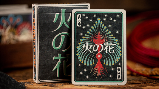 Flower of Fire Playing Cards by Kings Wild Project - Wizard Magic Shop