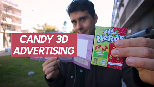 3D Candy Advertisement (Gimmicks and Online Instructions) by Henry Evans and Mysteries - Trick alternate view - Wizard Magic Shop