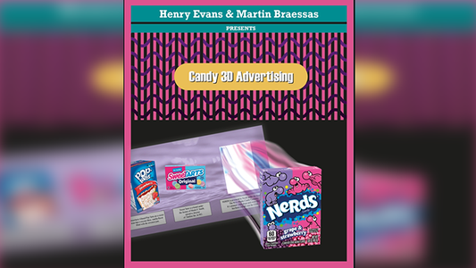 3D Candy Advertisement (Gimmicks and Online Instructions) by Henry Evans and Mysteries - Trick - Wizard Magic Shop