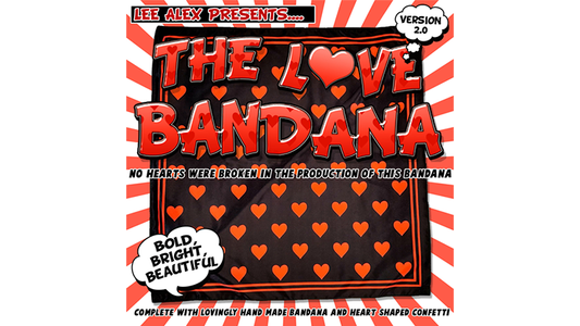LOVE BANDANA V2 by Lee Alex - Trick - Wizard Magic Shop