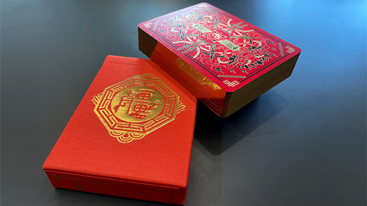 Geung Si The Torpor (Red) Playing Cards - Wizard Magic Shop