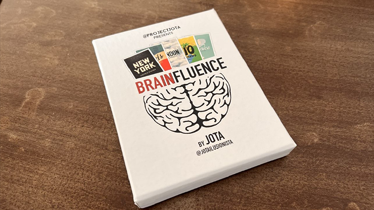 BRAINFLUENCE (Gimmick et instructions en ligne) par JOTA - Astuce 