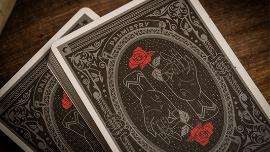 Palmistry (Silver Sable) Playing Cards alternate view - Wizard Magic Shop