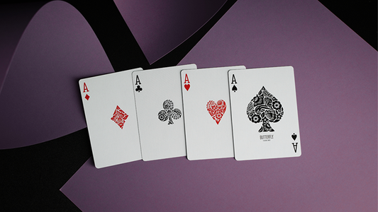 Butterfly Playing Cards (Royal Purple Edition) alternate view - Wizard Magic Shop