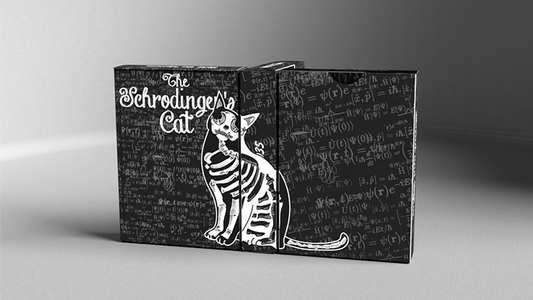 Schrodinger's Cat: Dead Black Edition Playing Cards Default Title - Wizard Magic Shop