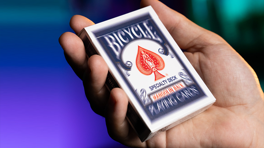 Bicycle Blur Blue (Mandolin Back) by Mathieu Bich and Garrett Thomas - Wizard Magic Shop