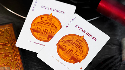 Steak House Playing Cards by Fast Foods Playing Cards