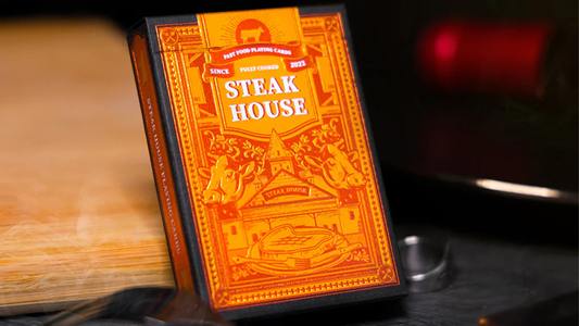 Steak House Playing Cards by Fast Foods Playing Cards - Wizard Magic Shop