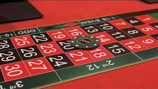 Chance Control Red (Gimmicks and Online Instructions) by Henry Evans - Trick alternate view - Wizard Magic Shop
